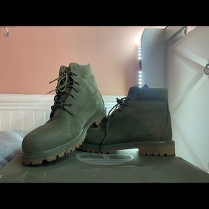 Timberland olive green waterproof!